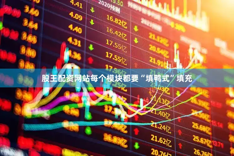 股王配资网站每个模块都要“填鸭式”填充